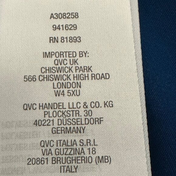 Susan Graver Womens Top XL Liquid Knit Teal Peplum Chiffon Overlay Feminine - Picture 5 of 7